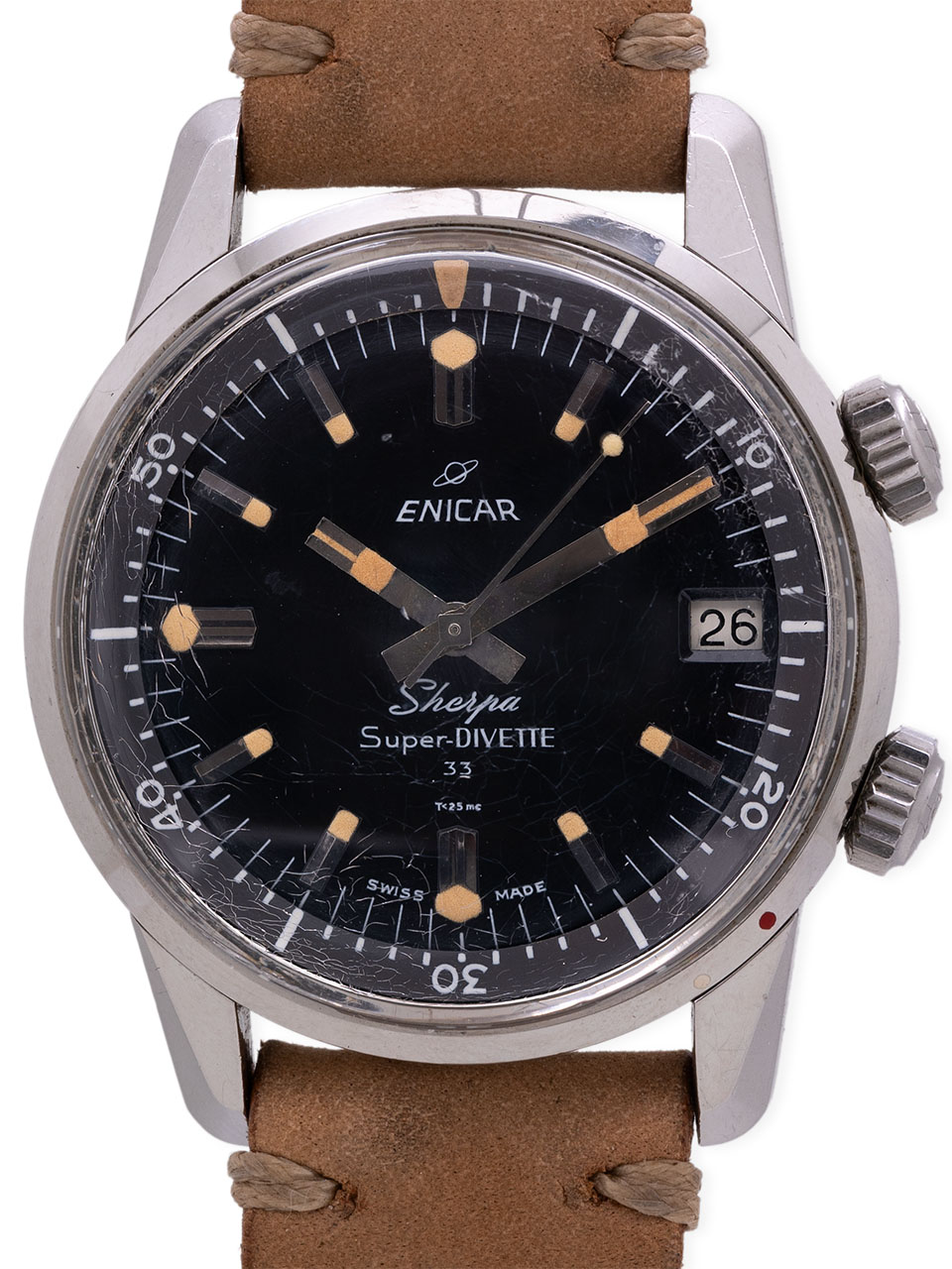 Enicar Sherpa Super Divette ref 125 circa 1960's