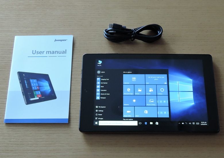 Jumper EZpad mini 3 － 8インチ、シングルブートのWindows タブレット