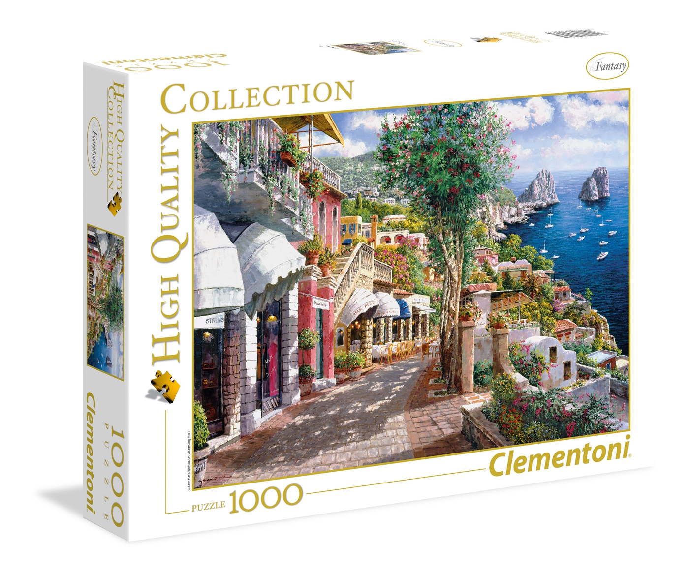 Clementoni High Quality Collection : Capri 1000 Piece Puzzle – The