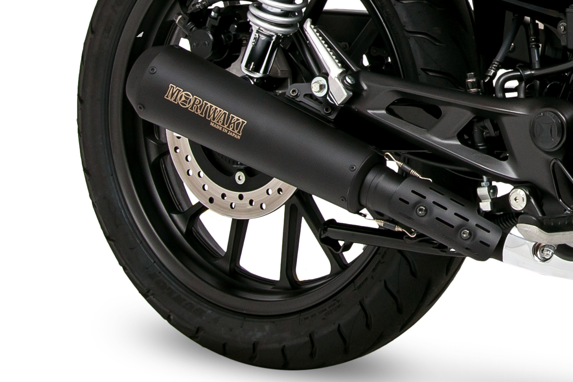 23-GB350/350S Slip-On Exhaust SHORT MEGAPHONEを発売 – モリワキ