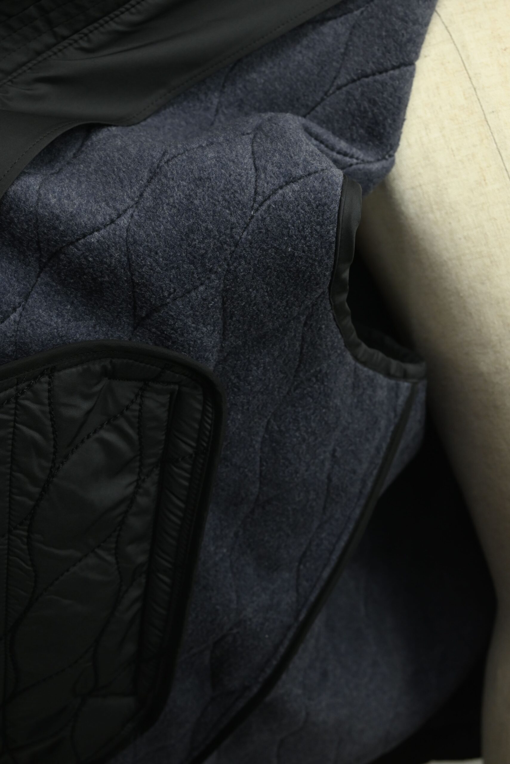 UJOH / W Zip-up Vest - good LIFE STORE