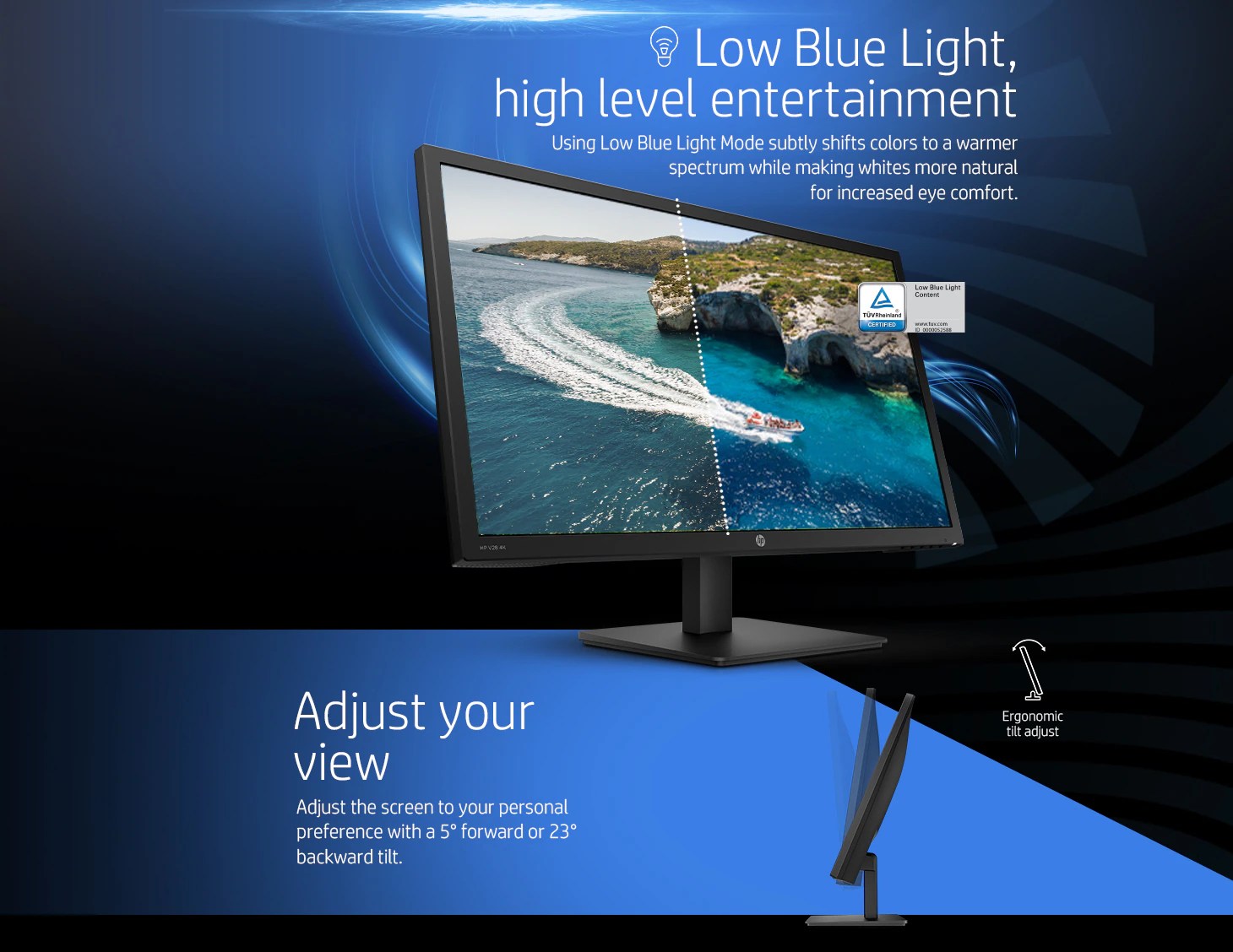 HP V28 4K 28