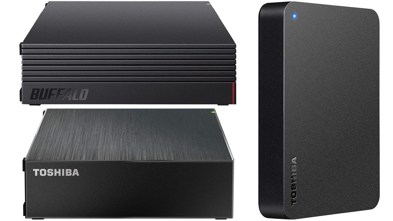 バッファロー nasne の推奨の外付けHDDを確認した話（HD-ADU3,HD-TDA