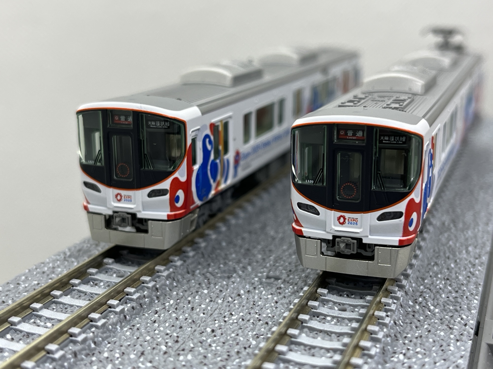 323系 万博ラッピング（KATO・N）入線レビュー – MSangaの鉄道模型のページ