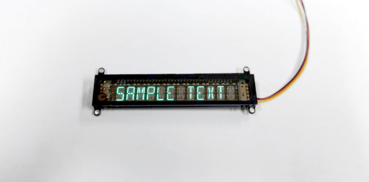 Tindie Blog | Easy to use VFD Display