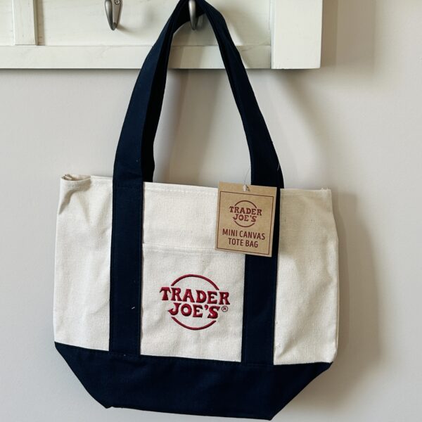 Trader Joe's Mini Canvas Tote Bag トレジョ ミニキャンバストート