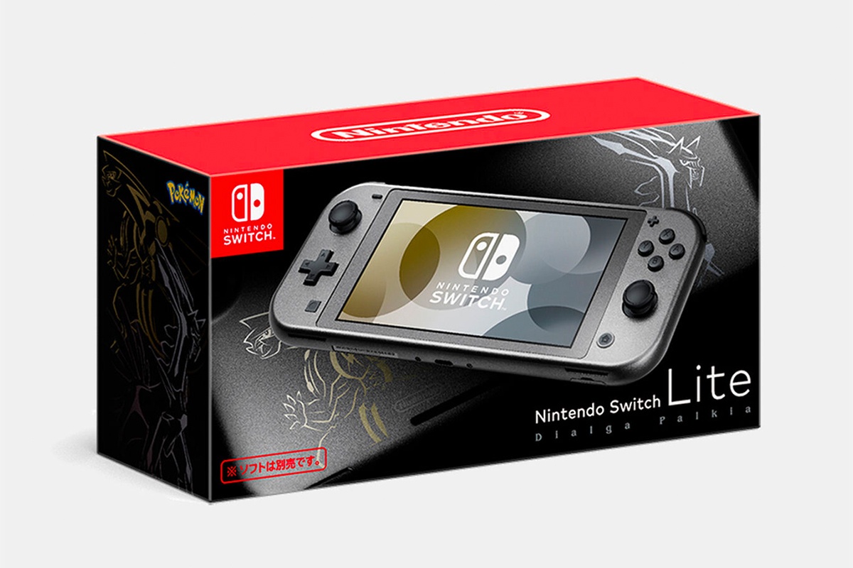特別デザインの「Nintendo Switch Lite ディアルガ・パルキア」 2021年