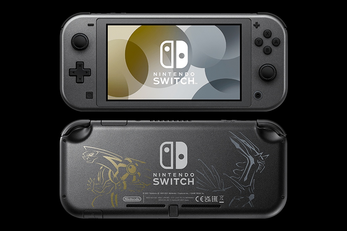 特別デザインの「Nintendo Switch Lite ディアルガ・パルキア」 2021年