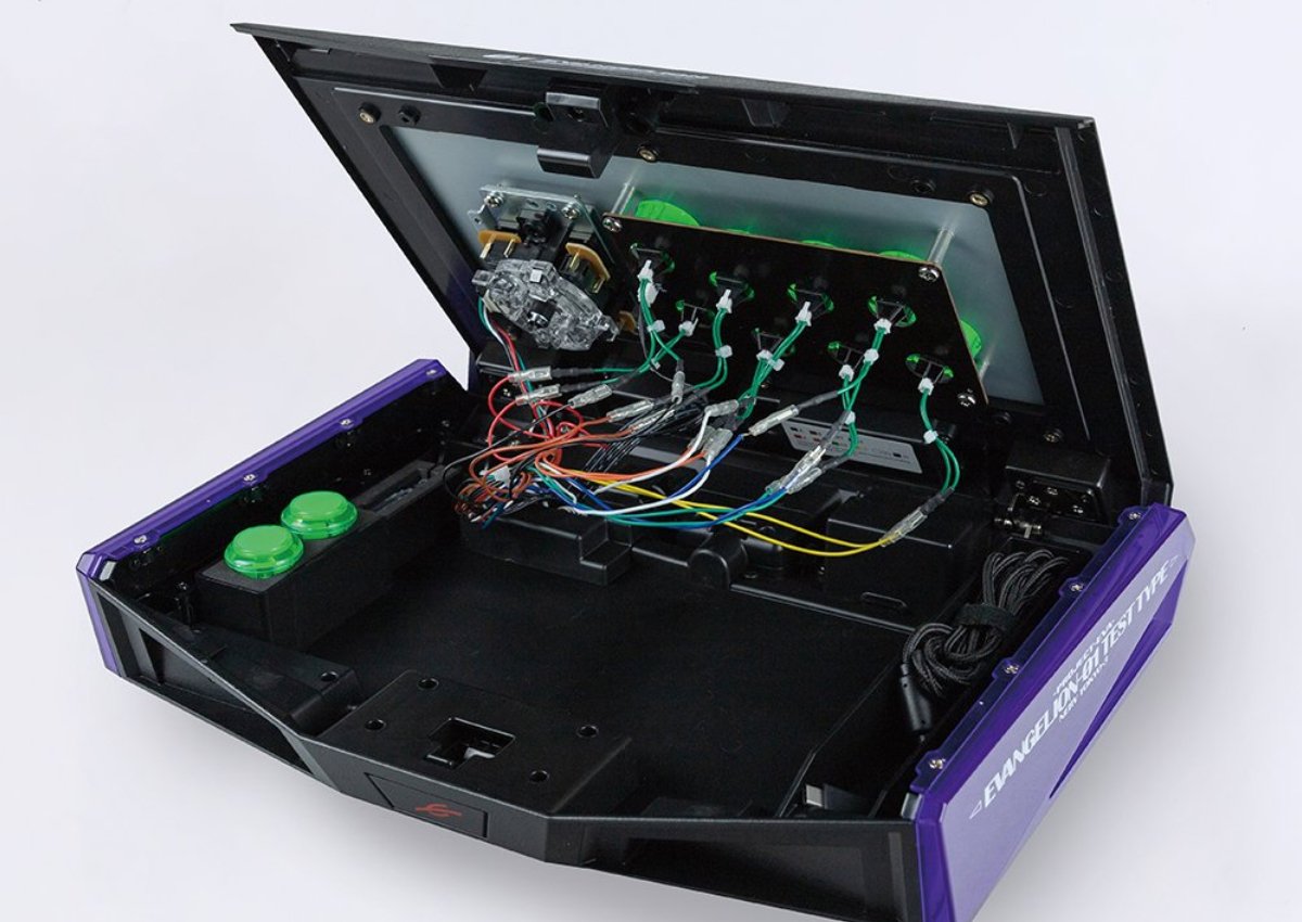 EVANGELION e:PROJECT ARCADE CONTROLLER, an arcade controller