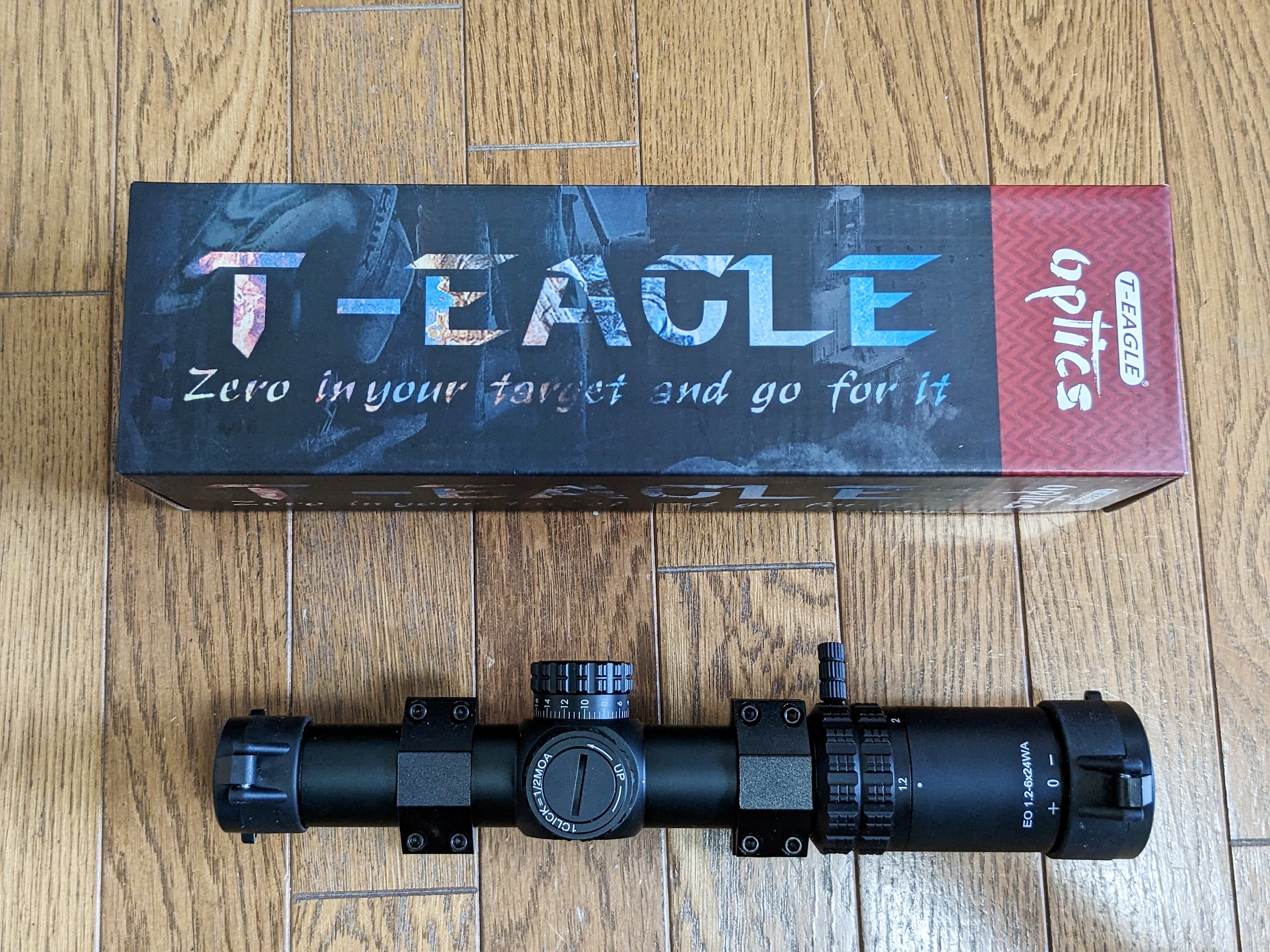 T-EAGLE ライフルスコープ EO1.2-6x24WA | ゆるくサバイバル