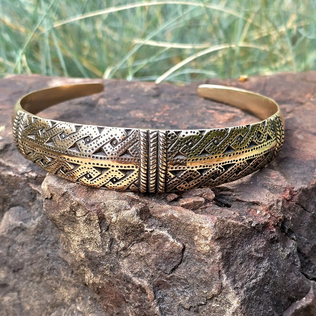 GOTLAND, VIKING BRACELET, bronze Bracelets Wulflund