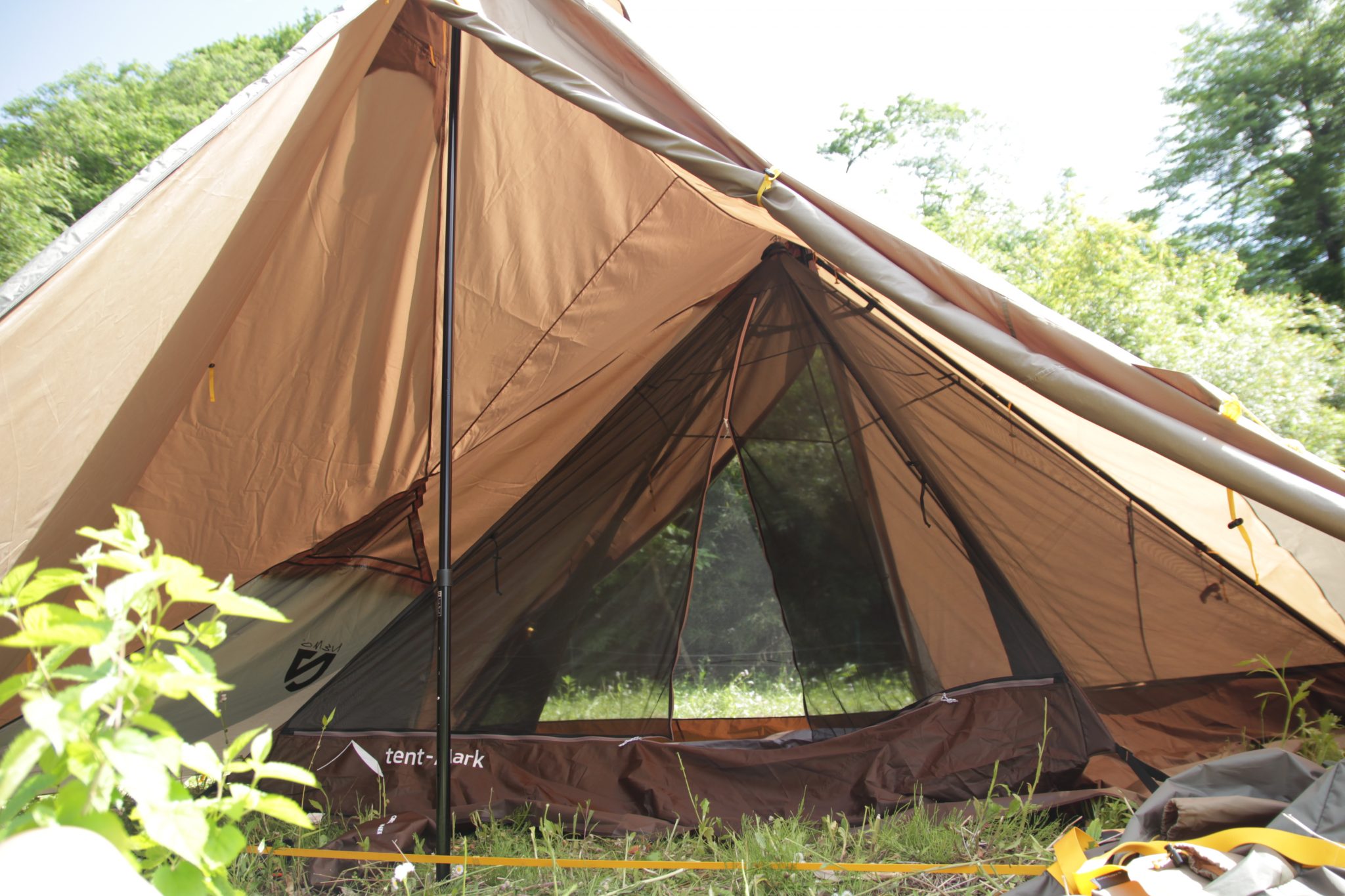 NEMO(ニーモ) ヘキサライト6Pの二股ポール自作！！サーカスTCインナー