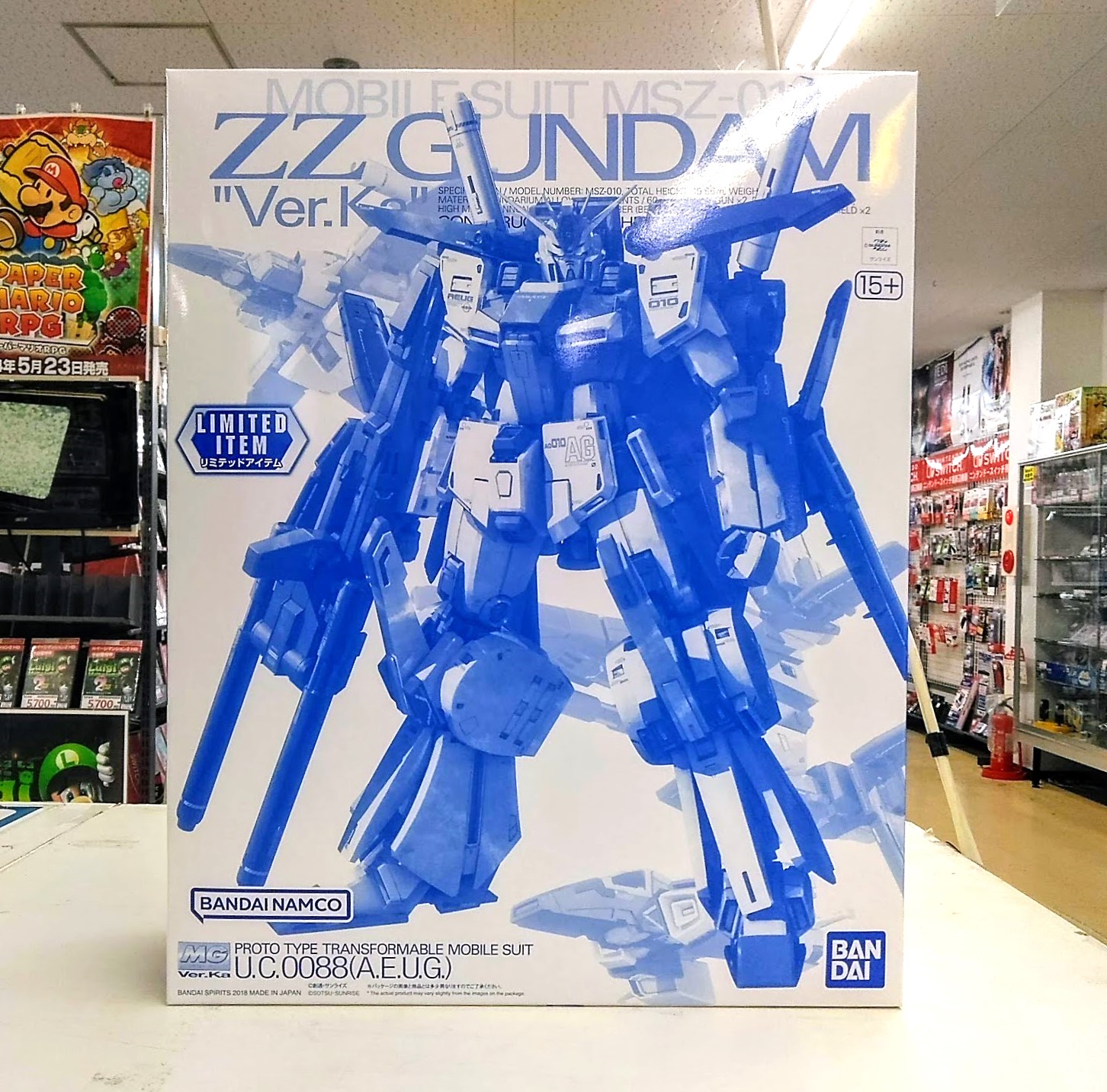 ガンプラ MG 1/100 MSZ-010 ​ダブルゼータガンダム ​Ver.Ka ​クリア