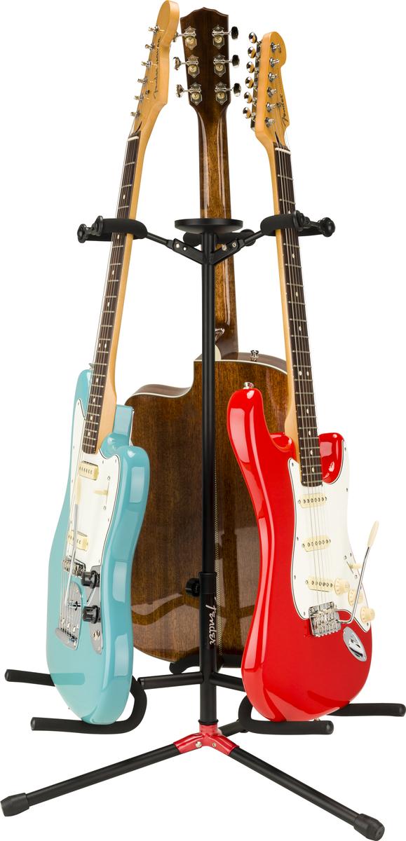 Fenderからギタースタンドの新しい提案。2本立て、3本立ての新製品が