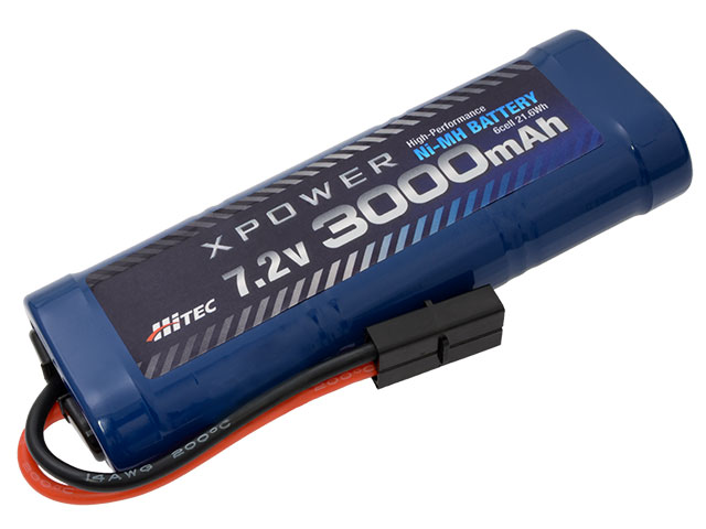 XPOWER Ni-MH 7.2V 2200mAh タミヤタイプコネクター | Hitec Multiplex
