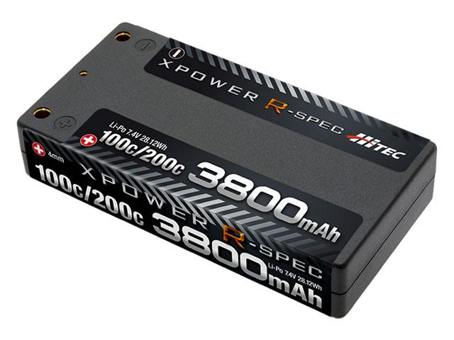 XPOWER R-SPEC Li-Po 7.4V 5000mAh 100C/200C | Hitec Multiplex Japan