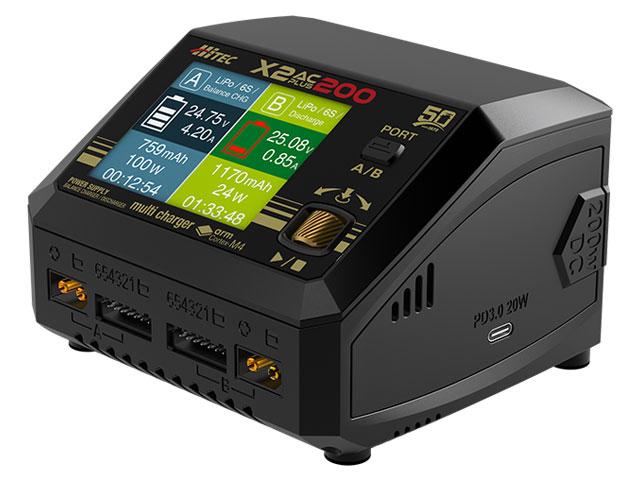 AC/DC 充・放電器 Multi Charger X2 AC PLUS 200 50th anniv.［ マルチ