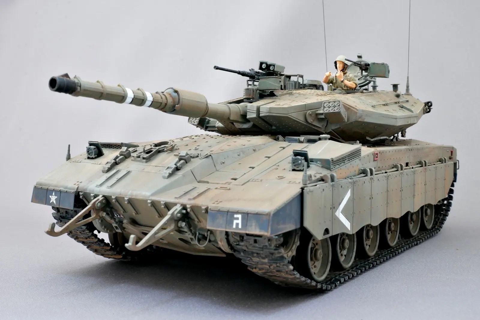 イスラエル国防軍 メルカバMk.3D 後期型 LIC メンモデル モンモデル 1