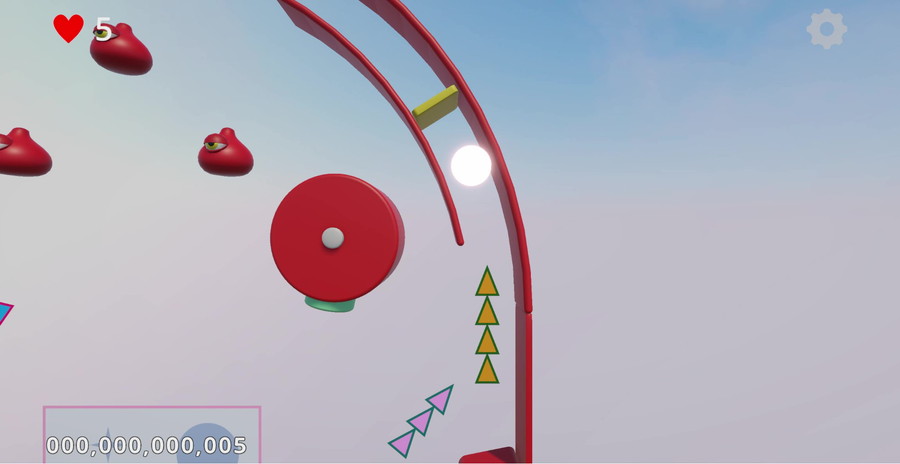 Game Fragment、2.5Dピンボールアクション『Ex Scroller Pinball』を