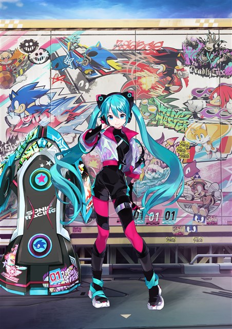 セガ、音速のハリネズミ「ソニック」と「初音ミク」が音楽を通して
