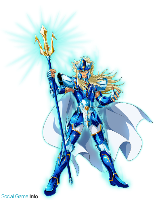 バンナム、『聖闘士星矢 ゾディアック ブレイブ』で「海皇 ポセイドン