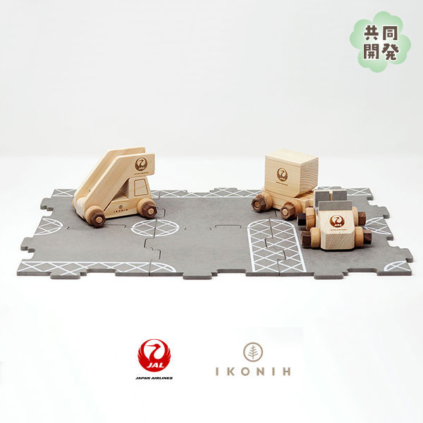JAL空港のくるま整備士セット｜アイコニーストア東京｜国産ひのき無