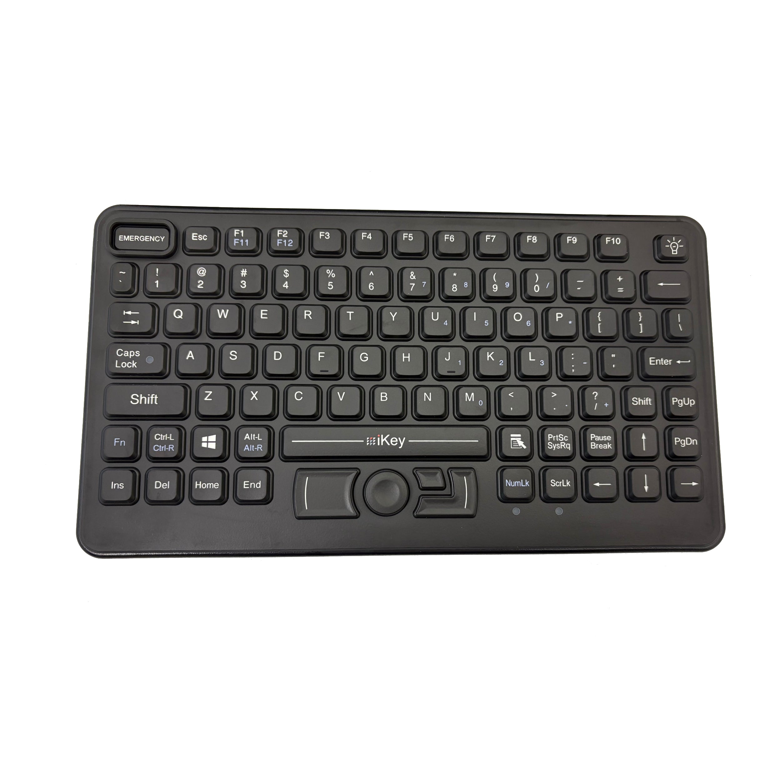Industrial Keyboard with Emergency Key - SL-86-911-FSR – ikey