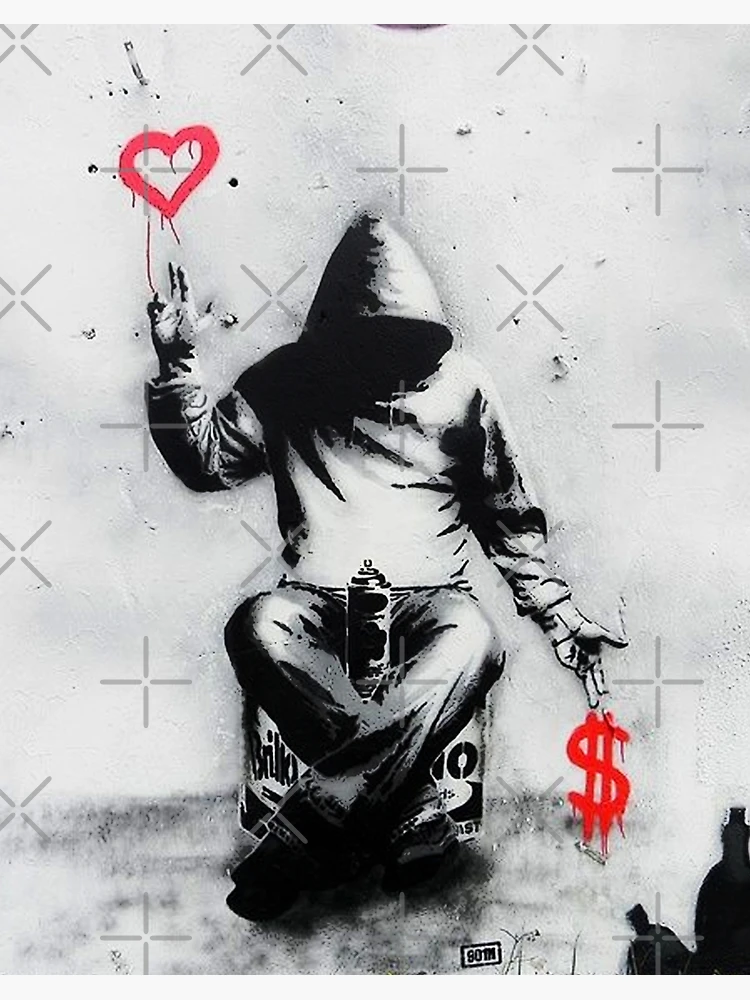 Love Over Money Banksy