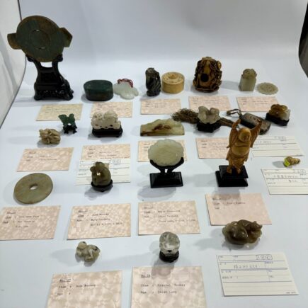 出張買取】東京都板橋区より「中国骨董 明代 白玉龍刻印章」「中国骨董