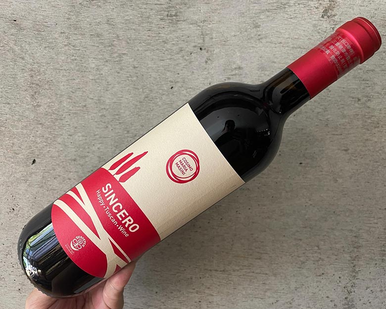 Sincero Rosso Toscana 2021 シンチェロ | VIA PACE（ヴィア パーチェ）