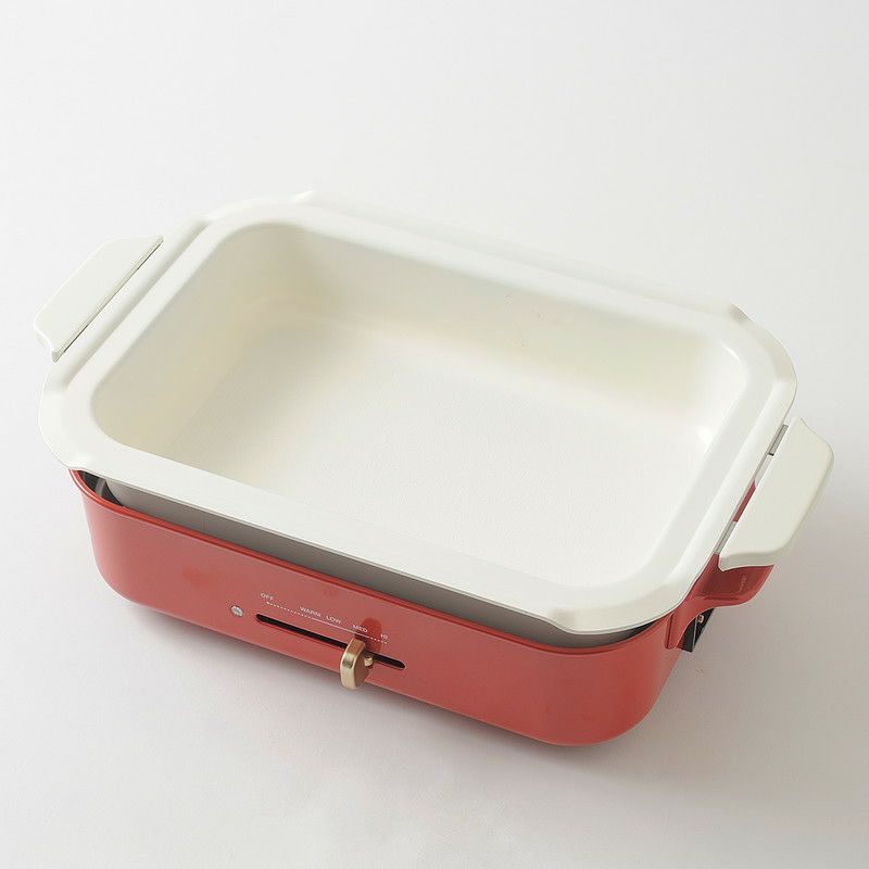 BRUNO］コンパクトホットプレート用セラミックコート鍋／ブルーノ