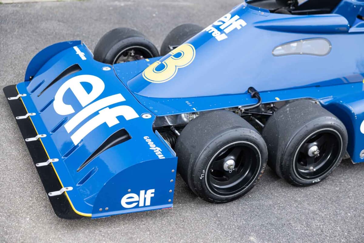 タイレル」で親しまれた6輪ティレル「P34」がおよそ1億8000万円で落札