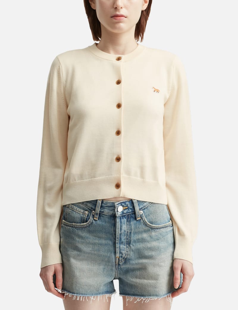 メゾンキツネ - Baby Fox Merino Regular Cardigan | HBX