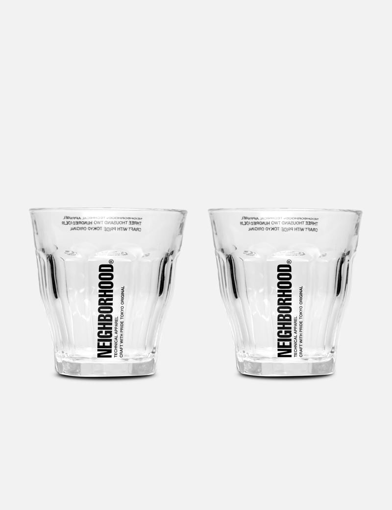 NEIGHBORHOOD - Logo Duralex Glass Set | HBX