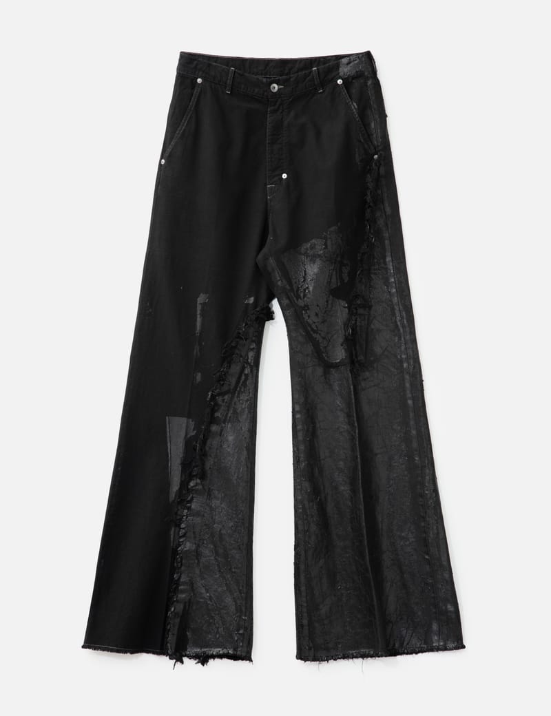 Rick Owens Joris Trousers - ワックス仕上げ13ozミディアムデニム