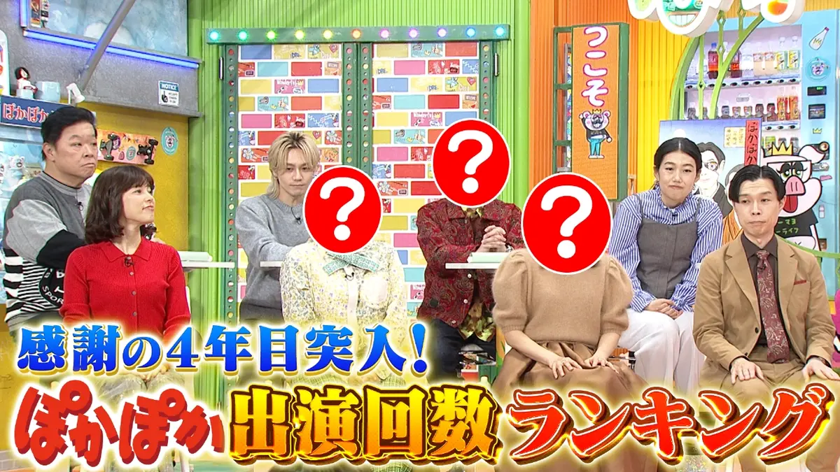 ぽかぽか 1月5日(月)放送分 月曜（2）2026年の抱負は？書き初め披露