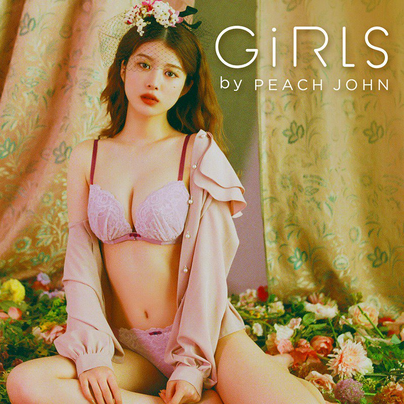 馬場ふみかが着こなす『ガールズ バイ ピーチ・ジョン』新作が