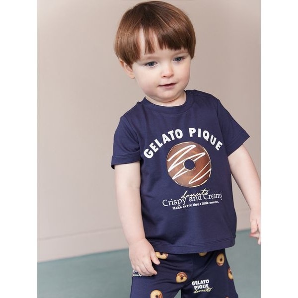 BABY】ドーナツワンポイントプリントTシャツ | ジェラート ピケ キッズ