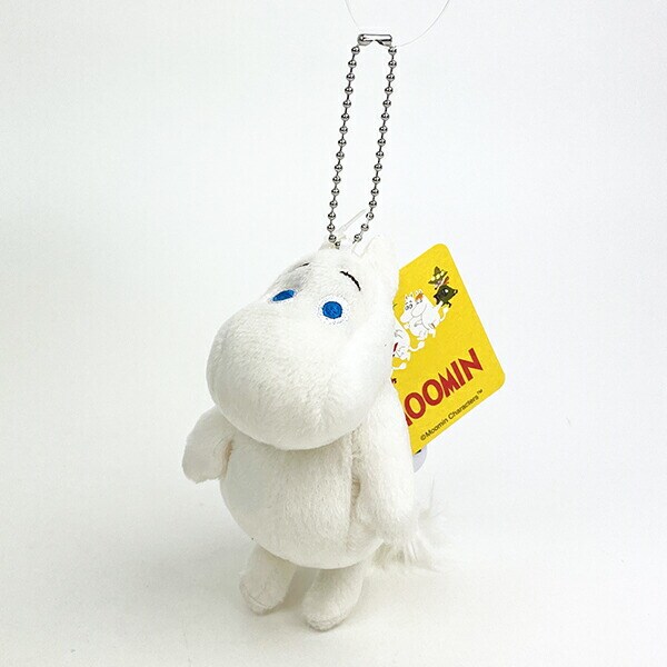 ムーミン ぬいぐるみマスコット ホワイト MOOMIN | パーフェクト