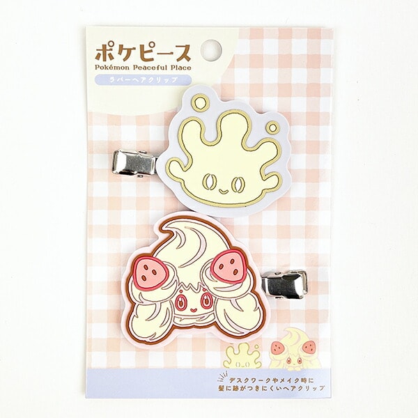 ポケットモンスター ポケモン ラバーヘアクリップ マホミル マホイップ