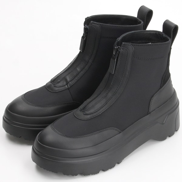 レディース エクスプローラー アンクル ジップ フラットフォームブーツ