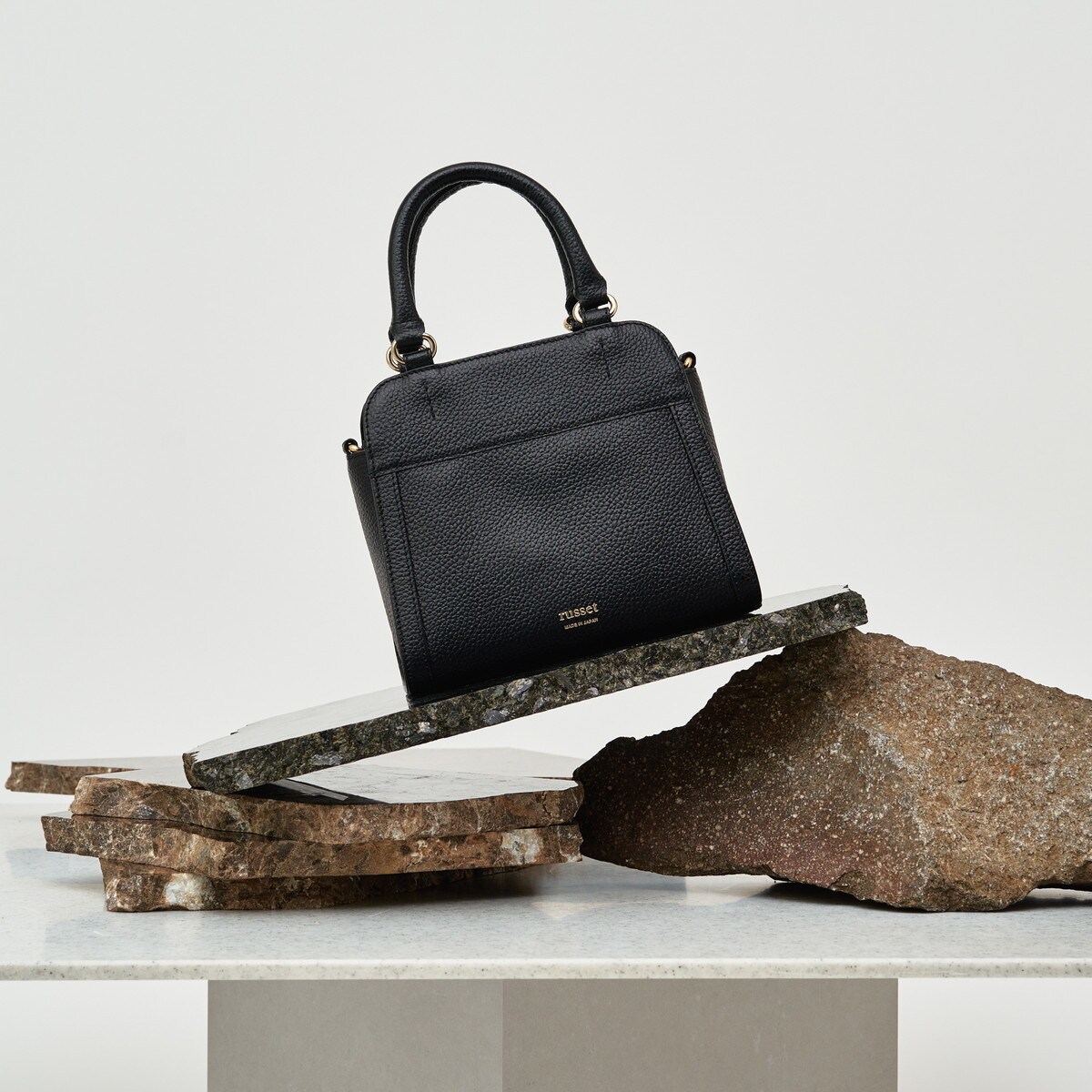 Morandi》2Wayレザーボストンバッグ S(CE-1358) | ラシット(russet