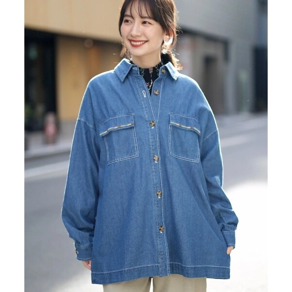 ライトオンスデニムシャツ | チチカカ(titicaca) | マルイウェブチャネル