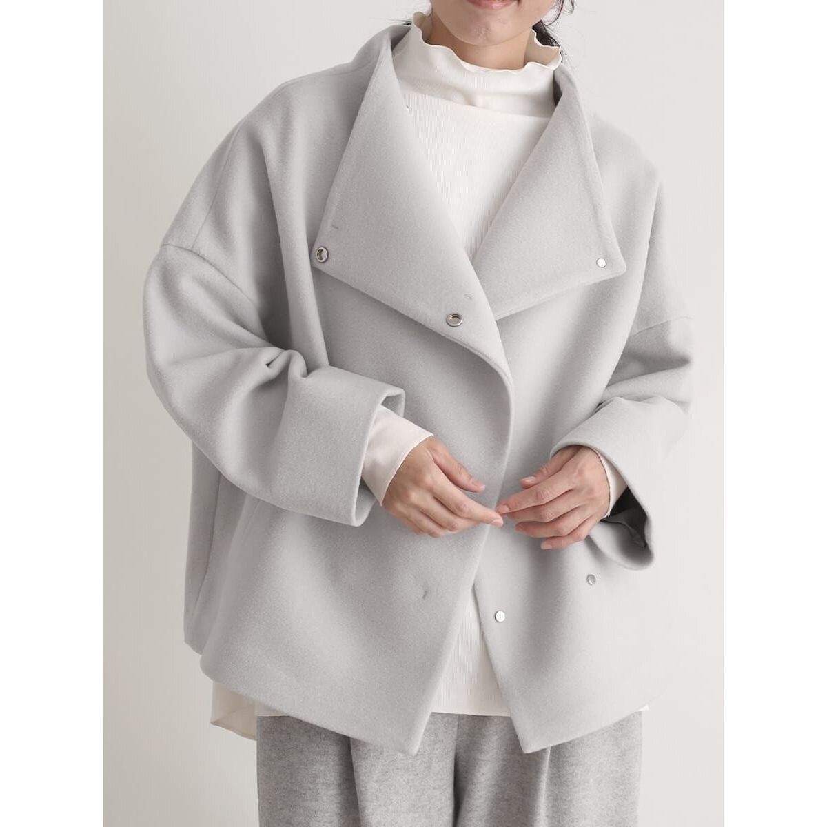 スタンドカラーショートウールコート | クローブ(CLOVE) | マルイ