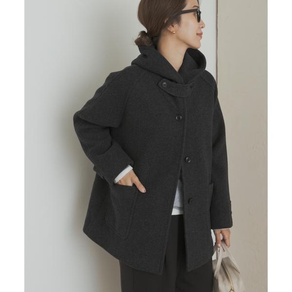 エアリーウールフードコート | アーバンリサーチ ドアーズ(URBAN