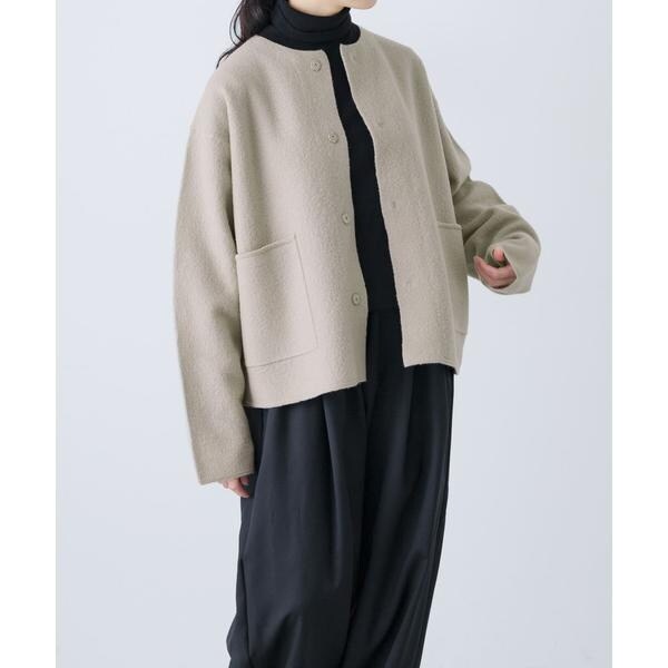 圧縮ウールショートジャケット | かぐれ(kagure) | マルイウェブチャネル