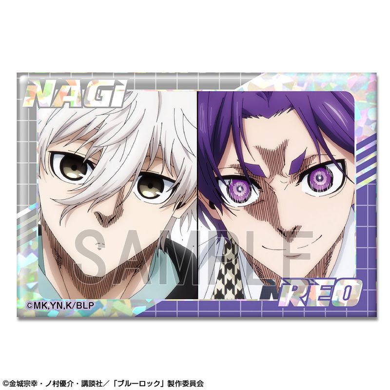 劇場版 ブルーロック -EPISODE 凪-_ホログラム缶バッジ デザイン39(凪