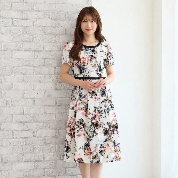 フロッキーフラワーワンピース | ローズティアラ(Rose Tiara) | マルイ