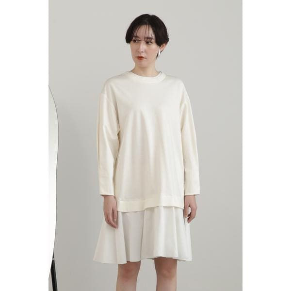 タフタドッキングミニワンピース WEB・一部店舗限定カラー:ベージュ