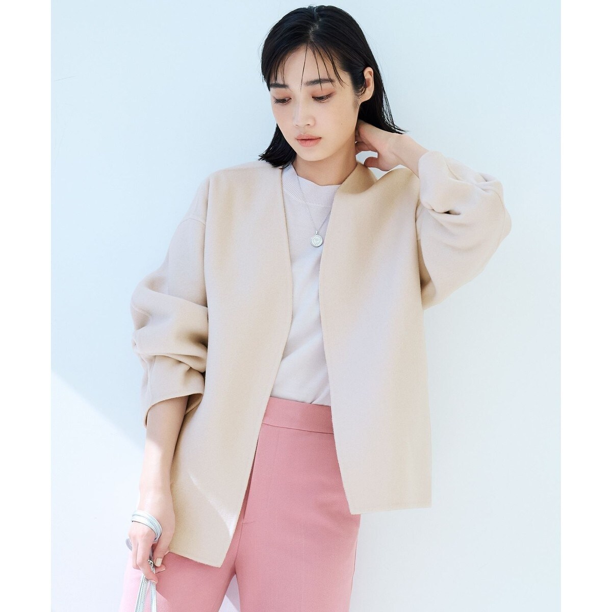 MANTECOリバー ショート コート | 23区(23KU) | マルイウェブチャネル